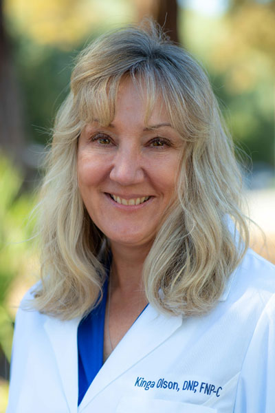 Kinga P. Olson, DNP, FNP-C, with Allergy and Asthma Associates of Northern California